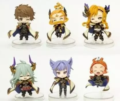 Bushiroad Creative Granblue Fantasy Collection Figure RICH BOX Height 50mm Made of ABS vol.1 ver. approx. PVC,
