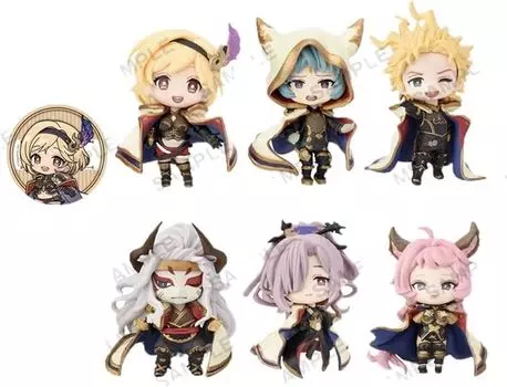 Bushiroad Creative Granblue Fantasy Collection Фигурка RICH BOX Высота 50 мм Изготовлена из ABS vol.2 ver. приблизительно. ПВХ,