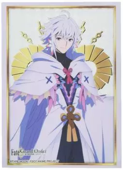 Bushiroad Коллекция рукавов Высокий класс Заказ Абсолютный Демонический Вавилон Том 2435 Fate/Grand - Передняя сторона - Мерлин