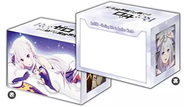 Bushiroad Коллекция V2 Держателей для колод Жизнь в другом мире Vol.47 ReZERO -Начало мира- Эмилия