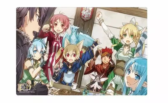 Bushiroad Rubber Mat Collection Dengeki Bunko Sword Art Online Early and Late Group Illustration Vol.525 ver.