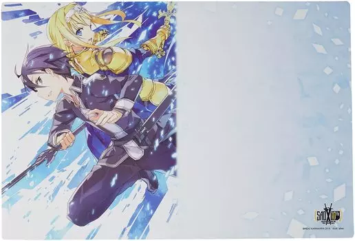 Bushiroad Rubber Mat Collection Dengeki Bunko Sword Art Online Alicization Dividing Vol.554 Kirito & Alice
