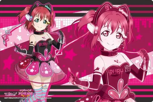 Bushiroad Rubber Mat Collection Love Vol.144 Live! Sunshine!! Kurosawa Ruby