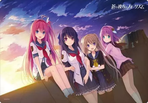 Bushiroad Rubber Mat Collection Rhythm Beyond the Vol.165 Four Blue Part.2