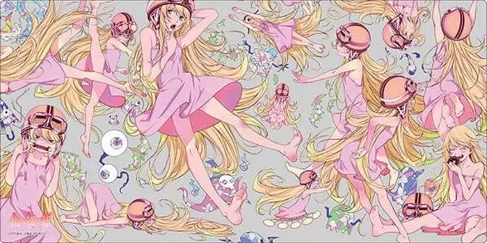 Bushiroad Rubber Mat Collection V2 Bakemonogatari Vol.124 Shinobu Oshino