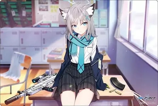 Bushiroad Rubber Mat Collection V2 Blue Archive Memorial Lobby Illustration Vol.1372 Shiroko ver.