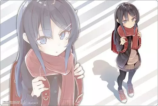 Bushiroad Rubber Mat Collection V2 Dengeki Bunko Buta Series Vol.1048 Seishun Rascal Randoseru Girl