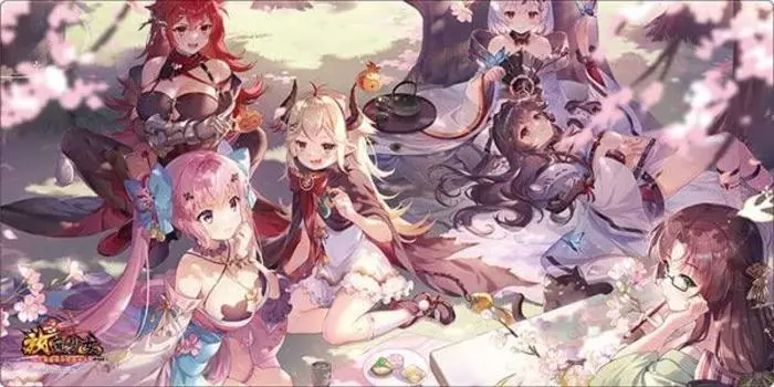 Bushiroad Rubber Mat Collection V2 Girl Ryouran no 5th Anniversary Vol.487 “Abandoned ~Hyakka Moehime~” ver. Часть 3