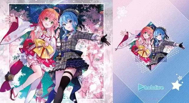Bushiroad Rubber Mat Collection V2 Hololive the starry sky with dancing cherry blossoms Vol.519 “Under miComet”