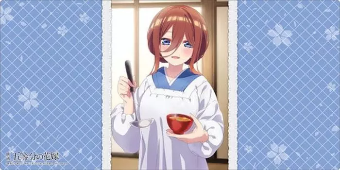 Bushiroad Rubber Mat Collection V2 Movie Quintessential Kappogi Vol.884 “The Quintuplets” “Miku Nakano” ver.