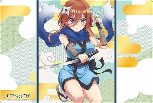 Bushiroad Rubber Mat Collection V2 Movie Quintessential Kunoichi Vol.969 «Пятерняшки» «Мику Накано» вер.