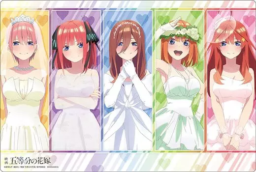 Bushiroad Rubber Mat Collection V2 Quintessential Bride Vol.741 “The Quintuplets” ver.