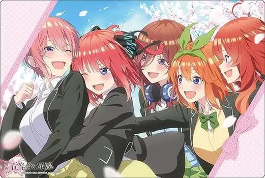 Bushiroad Rubber Mat Collection V2 Quintessential Key Visual Vol.511 “The Quintuplets”