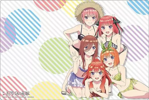 Bushiroad Rubber Mat Collection V2 Quintessential Swimsuit Vol.922 “The Quintuplets” ver.