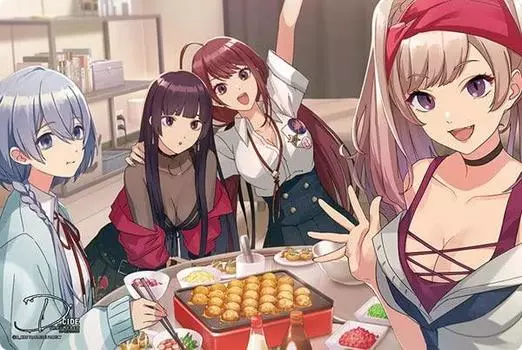 Bushiroad Rubber Mat Collection V2 TRAUMEREI Vol.316 D_CIDE Eru, Ariya, Reina, Airi