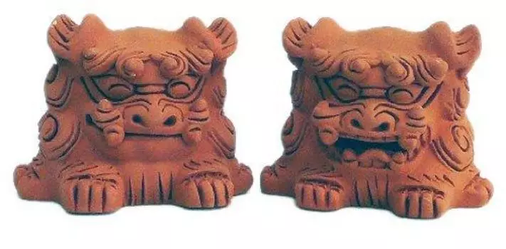 bushisa mini unglazed (female male set)