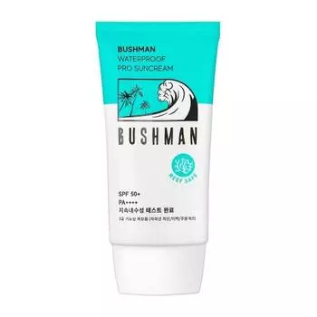 BUSHMAN Водостойкий солнцезащитный крем 50 г SPF50+ PA++++, подходит для коралловых рифов, разработан совместно с серферами, вейкбордистами и дайверами, используется спортсменами