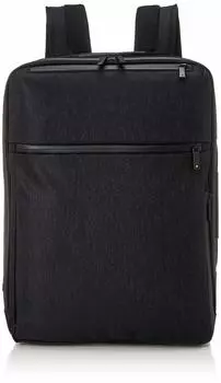 Business Backpack Gadgetable Heather inch PC compatible type that does not allow water to Can be set up 62983 Black L [Ace Gene] 15.6 [Heather-like