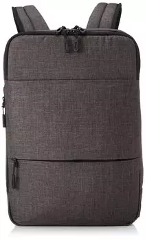 Business Backpack Tray Front Holder Specification A4 Size Can Hold Inch PC Pack Business Bag Rucksack Black [Ace Gene] [Smartphone Included] 14.0