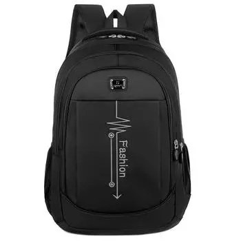 Business Casual Backpack Men Laptop Bag Capacity Travel Schoolbag Student One Size