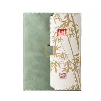Business Leather Notebook Vintage Note Pad Stationery Diary Book Student