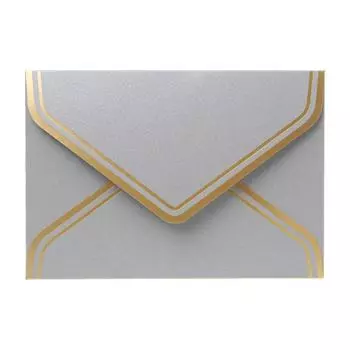 Business Pearl Paper Gold Stamping Envelopes Letter Supplies Mailers Set Craft Paper Envelopes