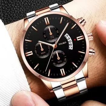 Business Quartz Watch Fashion Business Sports Man Watches High Literal High-grade Movement for Sports Running Leisure Outdoor