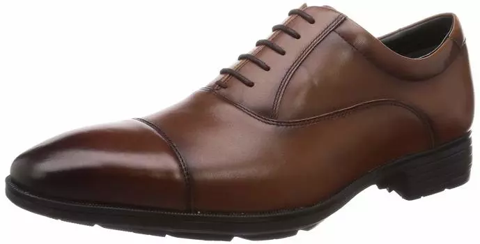 Деловые туфли из натуральной кожи коричневого цвета, см 3E [Texy Luxe] Gore-Tex TU-8002, мужские, 24,5 коричневый