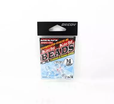 Бусины Decoy B-1 Kachi Kachi, прозрачные, размер M (0797)