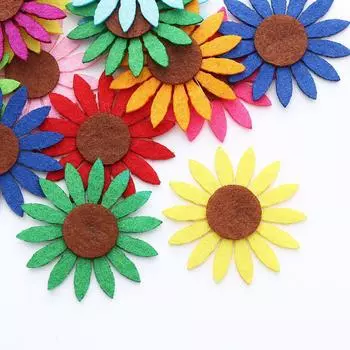 Бусины детские материалы DIY наклейки лепестки животные принадлежности нетканые лоскуты поделки сумки шитье головоломка 10