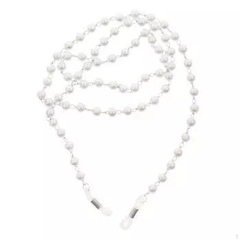 Бусины для очков, цепочка для очков, держатель для очков, ремешок для Solo белый