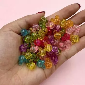 Бусины для рукоделия, хрустальные бусины, акриловые бусины AB, цветные разделители, граненые для изготовления ювелирных изделий, бусины специальной формы Style 5/20pcs