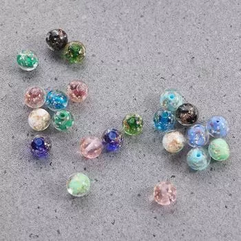 Бусины для рукоделия, хрустальные серьги, стеклянные светящиеся стеклянные бусины, ожерелье, свободные бусины, изготовление ювелирных изделий своими руками 10