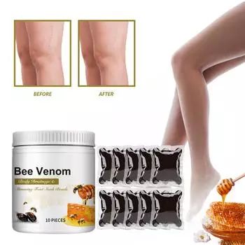 Бусины для замачивания ног «Пчела», Бусины для замачивания ног «Пчелиный лимфодренаж и похудение», Бусины для замачивания ног «Пчела», Бусины для замачивания ног для тела, Рельефное расслабление