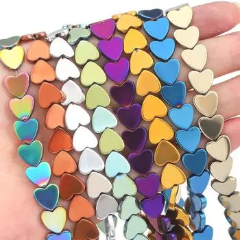 Бусины из натурального камня, черный желчный камень, прямое отверстие, персиковое сердце, бусины для изготовления ювелирных изделий, браслет, ожерелье, ножной браслет 6mm 80pcs королевский синий