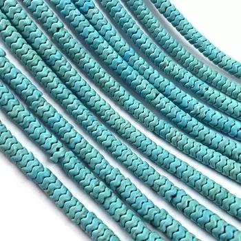 Бусины из натурального камня неправильной формы, синие, бирюзовые, свободные бусины для изготовления ювелирных изделий, ожерелье, браслет, аксессуар для браслета 6mm/135pcs