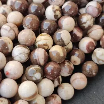 Бусины из яшмы из натурального арахисового дерева, круглые бусины из яшмы 6 мм, 8 мм, 10 мм, бусины из яшмы коричнево-бежевого цвета. 6 MM 1 Strand Beads