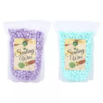 Бусины из сургуча, чистый цвет, без запаха, бездымные, портативные, быстросохнущие, восковые штампованные бусины для конверта автомобиля Purple