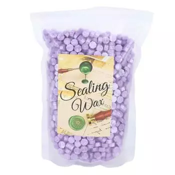 Бусины из сургуча, чистый цвет, без запаха, бездымные, портативные, быстросохнущие, восковые бусины для печати на конвертах фиолетовый