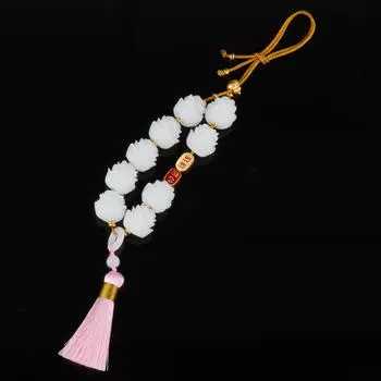 Бусины лотоса автомобильный кулон висячие украшения смолы авто интерьер мотаться свисающий орнамент style A