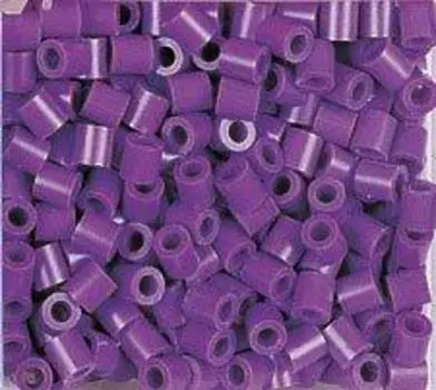 Бусины Perler одноцветные фиолетовые