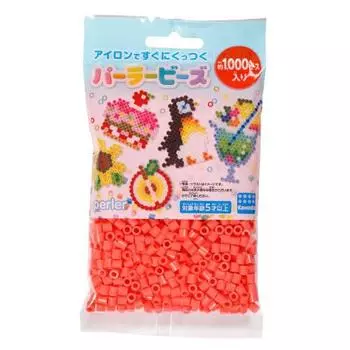 Бусины Perler одноцветные, лососево-розовые