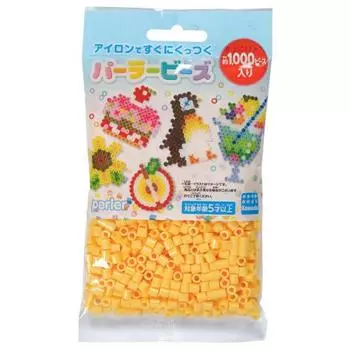 Бусины Perler одноцветные, насыщенные, сливочные