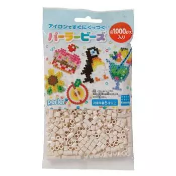 бусины перлер одноцветные зефирные