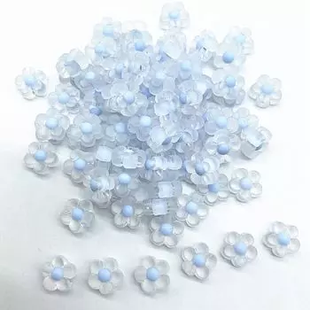 Бусины подсолнухи матирование акрил изготовление своими руками 50 шт 12 мм свободные разделительные бусины для ювелирных изделий аксессуары ручной работы As the 12x12mm оранжевый