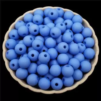 Бусины россыпью кулон DIY фурнитура браслет ожерелье акриловые бусины изготовление ювелирных изделий 40 шт 8 мм оптовая продажа однотонные бусины с одним отверстием