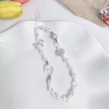 Бусины Сердце Мобильный Телефон Цепочка Смолы Y2K Мобильный Телефон Подвески Рождественские Подарки Style B