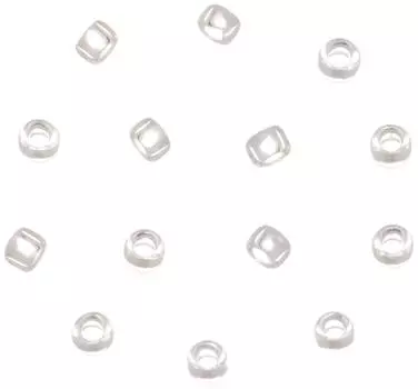 Бусины TOHO Extra Small, бусины для нанизывания, внешний диаметр 1 м, упаковка прибл.. 1,5 мм №1