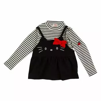 Бюстье и длинная футболка Sanrio Hello Kitty 130 см