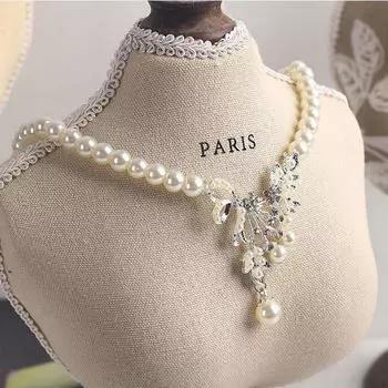 Бюст Ожерелье Стенд Цепь Держатель Ювелирных Изделий Модель Организатора without Stand